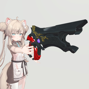 【無料】シュトラルゲヴェイア（ワイルドアームズXF）【VRChat想定3Dモデル】 缩略图 8