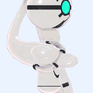 【無料】白塗りの案山子【VRChat想定3Dモデル】 缩略图 4