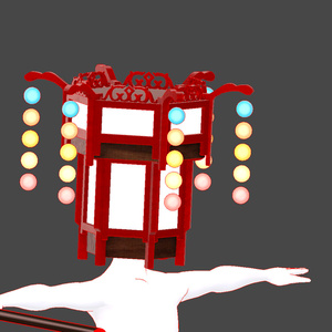 【無料】月人の頭＋武器【VRChat想定】 缩略图 3