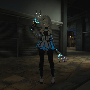 【無料】「シンプルなメカ腕 EtherMercenary」【VRChat想定】【MA対応】 缩略图 5
