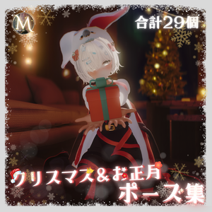 【🎍Winter Collection🎄】: クリスマス＆お正月ポーズ集（合計29個）