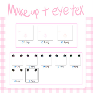 { マヌカ manuka } 🍓🥛 Strawberry Milk make up + eye tex 🍓🥛 缩略图 3