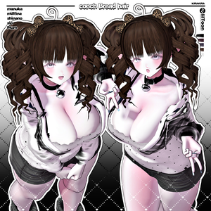 [ 5 avatar ]🥐 conch Bread hair 🥐