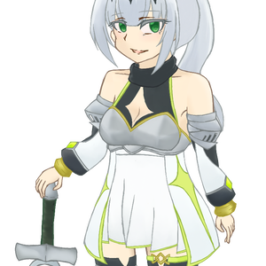 女騎士クロワちゃん立ち絵素材