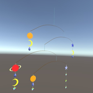 VRChat ワールド　ギミック モビール　(風で動くヤツ) 缩略图 3