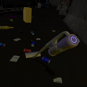 VRChat ワールド　ギミック　掃除機　ごみを吸い込んで消していきます 缩略图 2