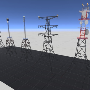 VRChat ワールド ギミック 鉄塔