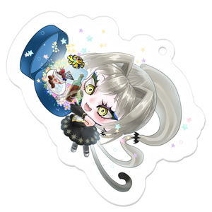 九条棗様お誕生日お祝いアクリルキーホルダー（pixivFACTORY受注生産）50 x 50 (mm)