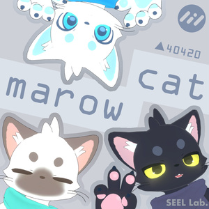 【オリジナル3Dモデル】marow cat (500円OFF ~8/31)