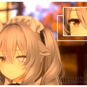 『15アバター対応 | Compatible with 15 avatars』Blinded Scarred Eye Texture アイテクスチャ 缩略图 6