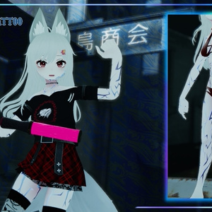 『18アバター対応 | Compatible with 18 avatars』Kpop Demon Hunters Demon Tattoo 悪魔のテクスチャ 缩略图 6