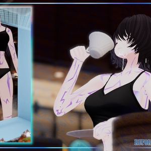 『18アバター対応 | Compatible with 18 avatars』Kpop Demon Hunters Demon Tattoo 悪魔のテクスチャ 缩略图 8