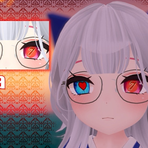 『20アバター対応 | Compatible with 20 avatars』Animated Gambling/Poker Eyes ギャンブル/ポーカー アイテクスチャ (VRChat) 缩略图 11