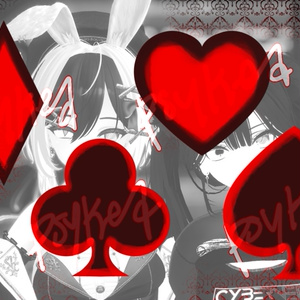 『20アバター対応 | Compatible with 20 avatars』Animated Gambling/Poker Eyes ギャンブル/ポーカー アイテクスチャ (VRChat) 缩略图 3