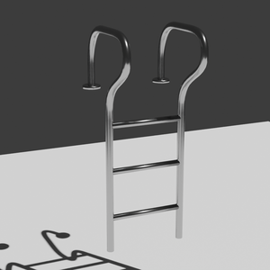 handrail 手すり | 3D Model