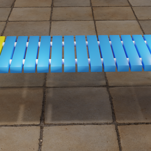 bench ベンチ | 3D Model