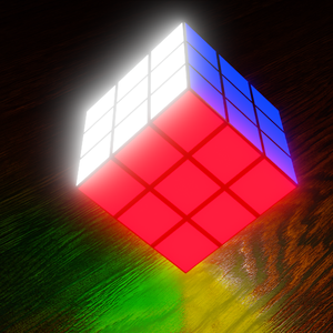 Luminous Rubik's Cube 光るルービックキューブ | 3D Model