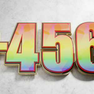 【開運】上乗せ+456【3Dプリント出力可能】 | 3D Model