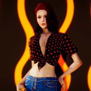 (KS095)Honey Select 2 HS2 キャラクターカード Character Cards
