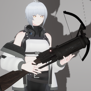 VRChatアバター用モデル 連装クロスボウ