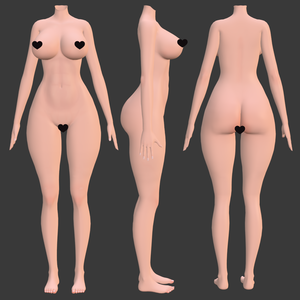 SayakiArt Female Body Base NSFW V1.3.2 / SFW V1.3.2
