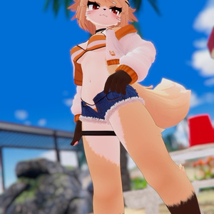 【 SummerFlare 】ケモノ３アバタ 対応. 【酒井シホ -Sakai Shiho- + フェティーニャ -Fetinja-】+【Alumy -アルミィ-】 缩略图 8