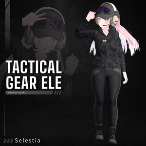 【VRChat衣装】Tactical Gear ELE【9Avatars + α】【Tactical Wear】 缩略图 2
