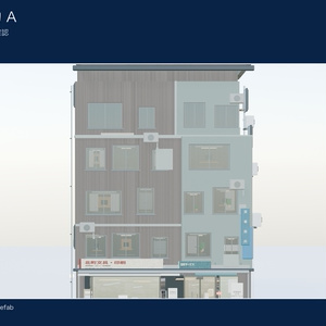 World3DWorks 日本の地方都市 無料サンプル建物 A / Japanese Local City Sample Building A【Blender / Unity / FBX】