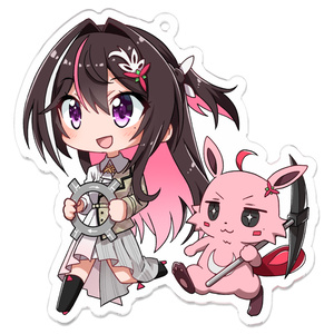 AZKiちゃんアクリルキーホルダー - 個人的に欲しいからグッズ化した