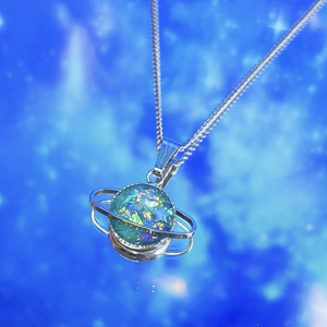 土星のネックレス💫