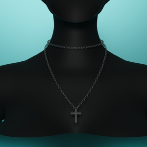 Cross necklace - By Jana_Inh ♡
