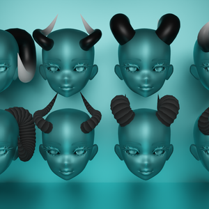 Horn Set - By Jana_Inh ♡