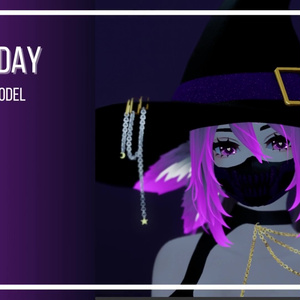 [VRM] Wednesday VTuber Model - By Jana_Inh ♡