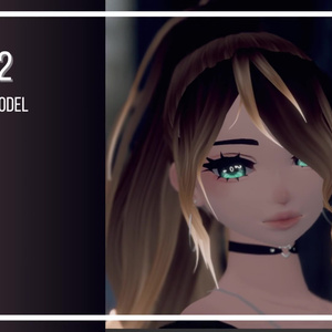 [VRM] Becca V2 VTuber Model - By Jana_Inh ♡