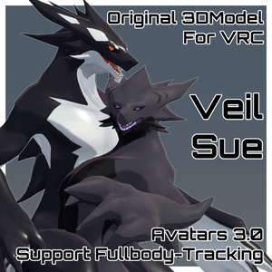 VRChat Ready 3D Model 'Vael/Sue'