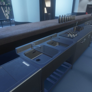 【VRChatワールド】Bar vol.01【照明2種類有】 缩略图 6