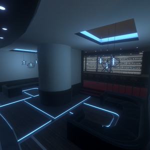 【VRChatワールド】Bar vol.01【照明2種類有】 缩略图 10