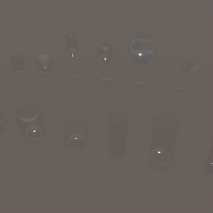 【3DModel】お酒向けグラスプロップ【14種類】 缩略图 5