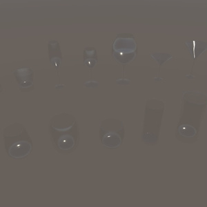 【3DModel】お酒向けグラスプロップ【14種類】 缩略图 4