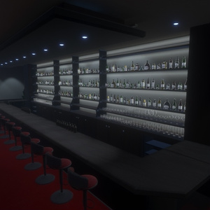 【VRChatワールド】Bar vol.02【照明2種類有】 缩略图 2