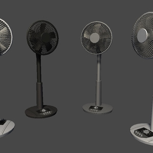 【3DModel】エアコン、扇風機プロップ【19種類(色、動き差分あり)】 缩略图 12
