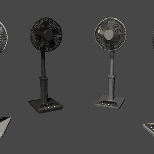 【3DModel】エアコン、扇風機プロップ【19種類(色、動き差分あり)】 缩略图 14