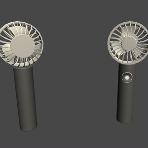 【3DModel】ハンディ扇風機プロップ【7種類(色差分あり)】 缩略图 11
