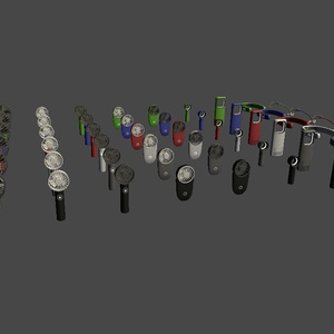 【3DModel】ハンディ扇風機プロップ【7種類(色差分あり)】 缩略图 7