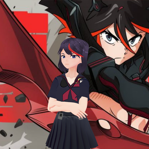 kill la kill Matoy Ryuko vrm 3d avatar