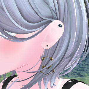 パンダピアス【VRChat向けアクセサリー】 缩略图 5