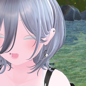 パンダピアス【VRChat向けアクセサリー】 缩略图 6