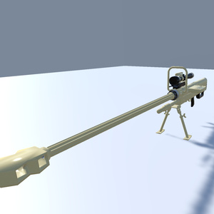【VRChat向け】【3Dモデル】ダネル NTW-20 缩略图 4