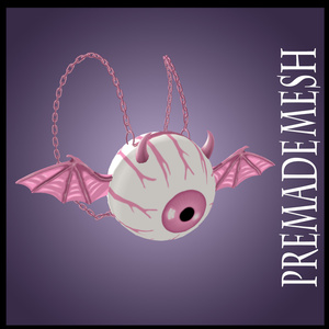 Spooky Eyeball Backpack Mesh