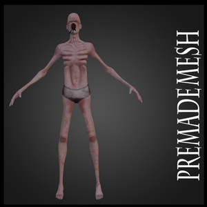 Rigged Monster Model